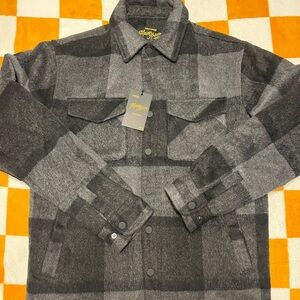 Men's Gray Plaid Jacket
